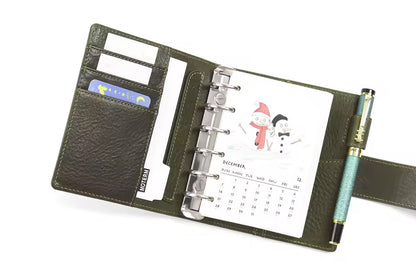 Moterm Pocket/A7 Elite Vegetable Tanned Leather 25mm Rings Planner