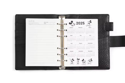 Moterm A6 Size Elite Vegetable Tanned leather Rings Planner