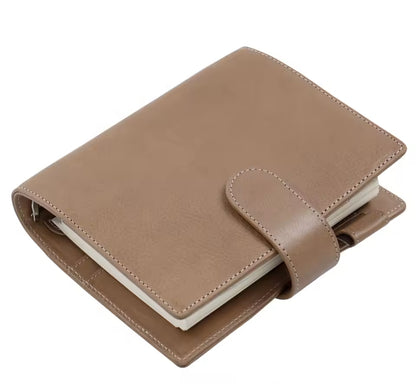 Moterm A6 Size Elite Vegetable Tanned leather Rings Planner