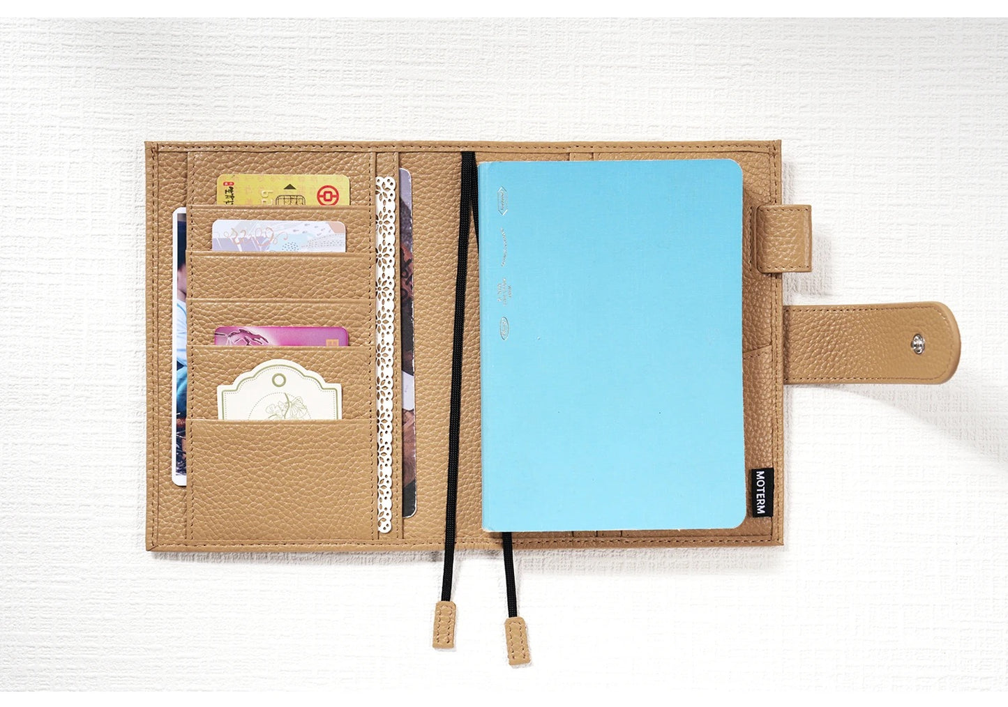 Moterm pebbled leather A6 Plus Cover journal
