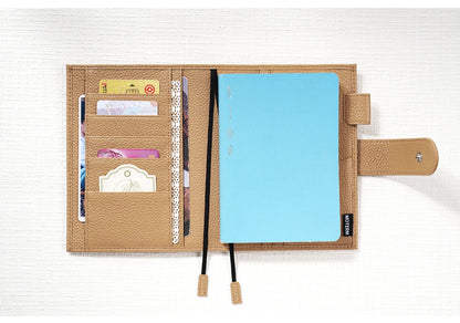 Moterm pebbled leather A6 Plus Cover journal
