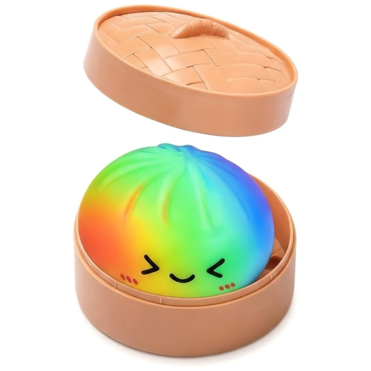 Rainbow Color Dumpling Squishy