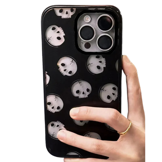 Halloween Skeleton head iPhone Case 11,12,13,14,15,16