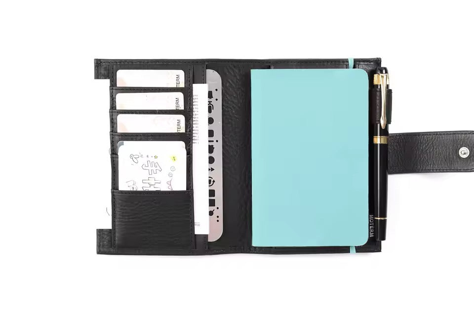 Moterm Vegetable Tanned Leather Moleskine Pocket Size Planner Cover