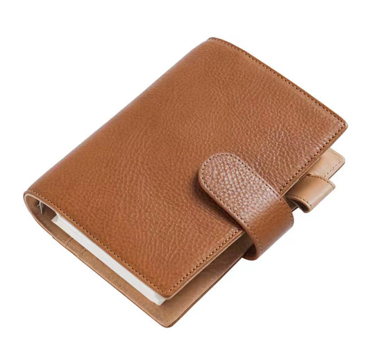 Moterm Personal Size Elite 25mm Rings Vegetable Tanned Leather Planner
