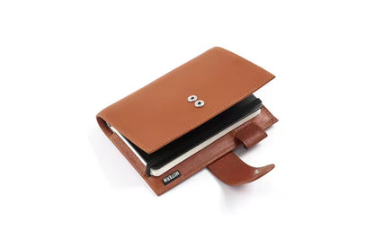 Moterm Vegetable Tanned Leather Moleskine Pocket Size Planner Cover