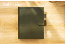 Load image into Gallery viewer, Moterm full grain leather Half Letter planner Cover