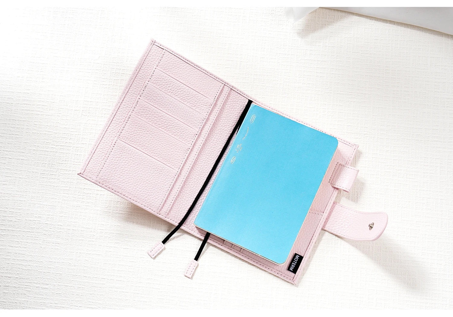 Moterm pebbled leather A6 Plus Cover journal