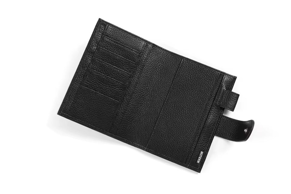 Moterm Pocket Moleskine pebbled leather journal cover