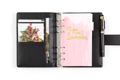 Moterm Personal Size Elite 25mm Rings Leather Planner