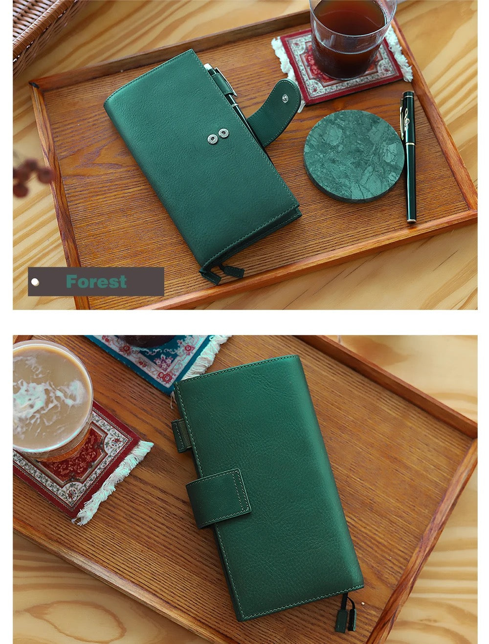 Moterm weeks Full Grain Vegetable Tanned leather Cover