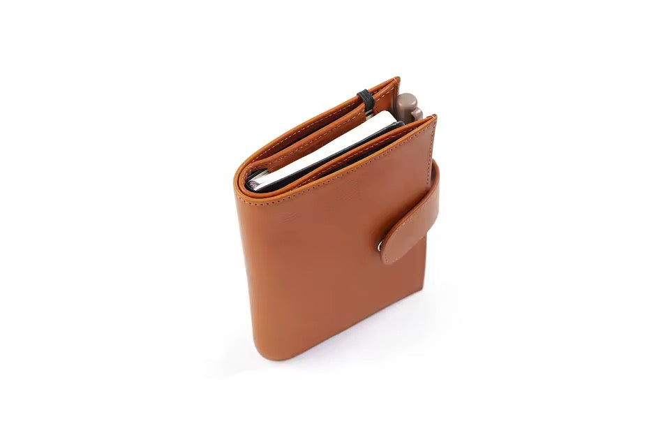 Moterm Vegetable Tanned Leather Moleskine Pocket Size Planner Cover
