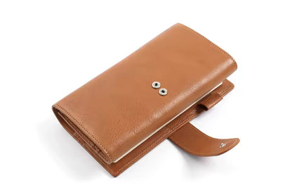 Moterm Weeks Trifold Vegetable Tanned Leather Planner Cover