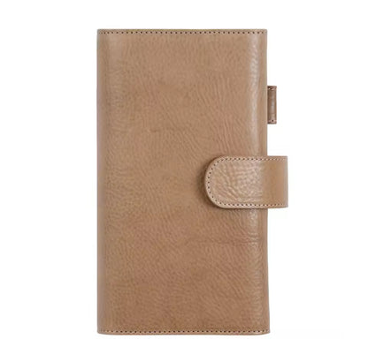 Moterm Weeks Trifold Vegetable Tanned Leather Planner Cover