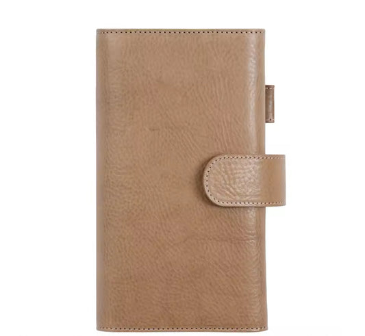 Moterm Weeks Trifold Vegetable Tanned Leather Planner Cover