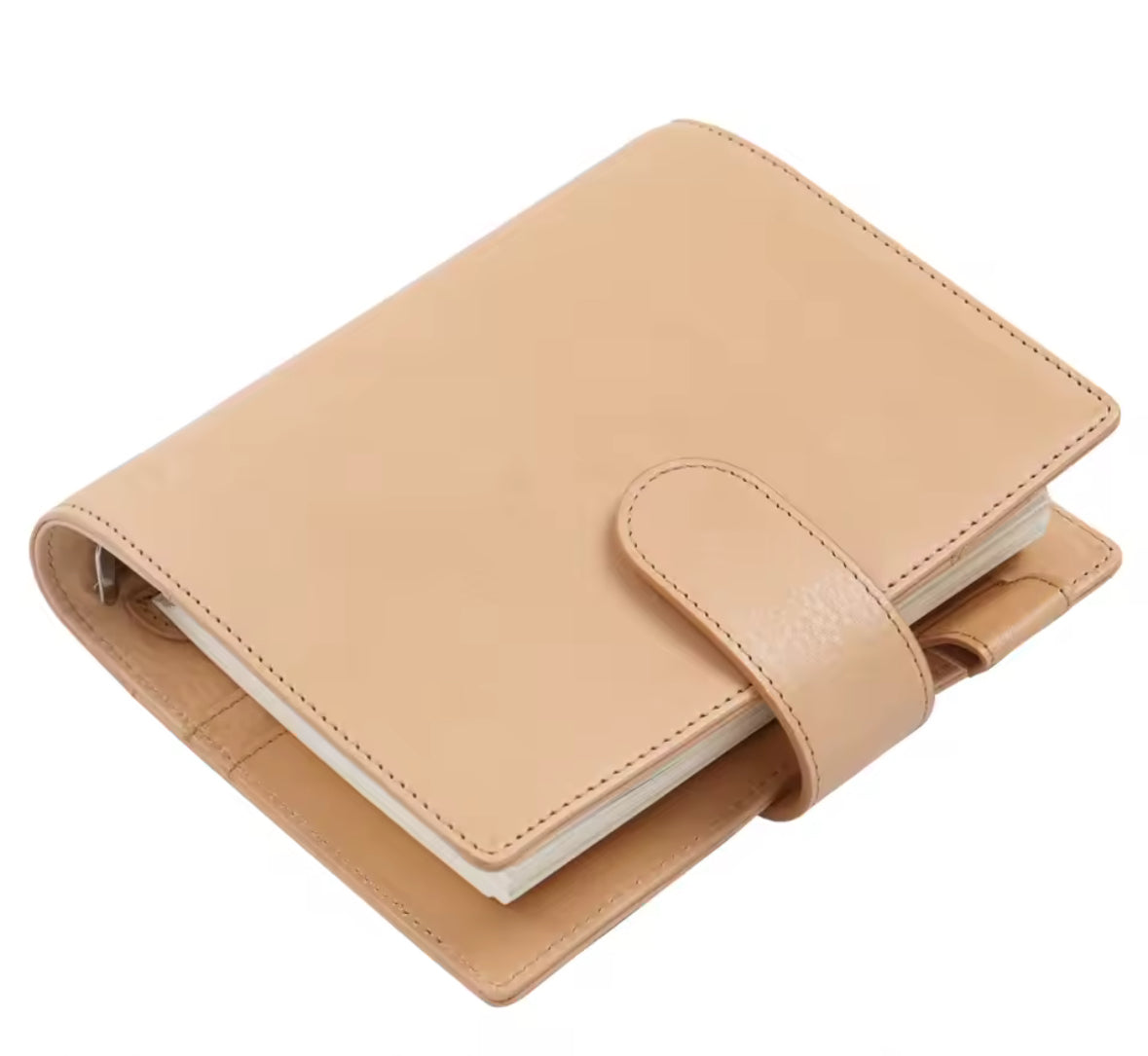 Moterm A6 Size Elite Vegetable Tanned leather Rings Planner