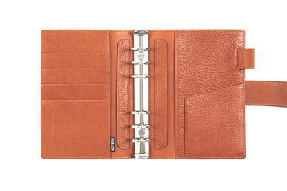 Moterm Personal Size Elite 25mm Rings Vegetable Tanned Leather Planner