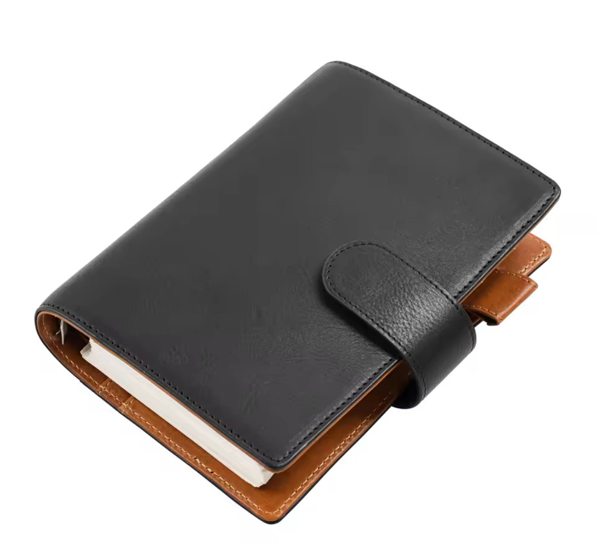 Moterm Personal Size Elite 25mm Rings Vegetable Tanned Leather Planner