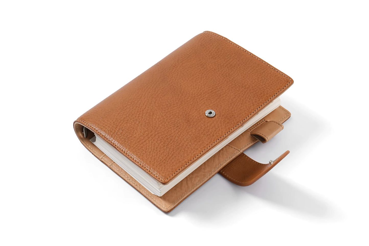 Moterm Personal Size Elite 25mm Rings Vegetable Tanned Leather Planner