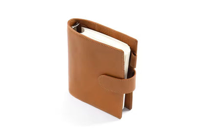 Moterm A6 Size Elite Vegetable Tanned leather Rings Planner
