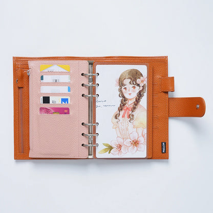 Moterm Zipper Flyleaf for Personal Size Ring Planner