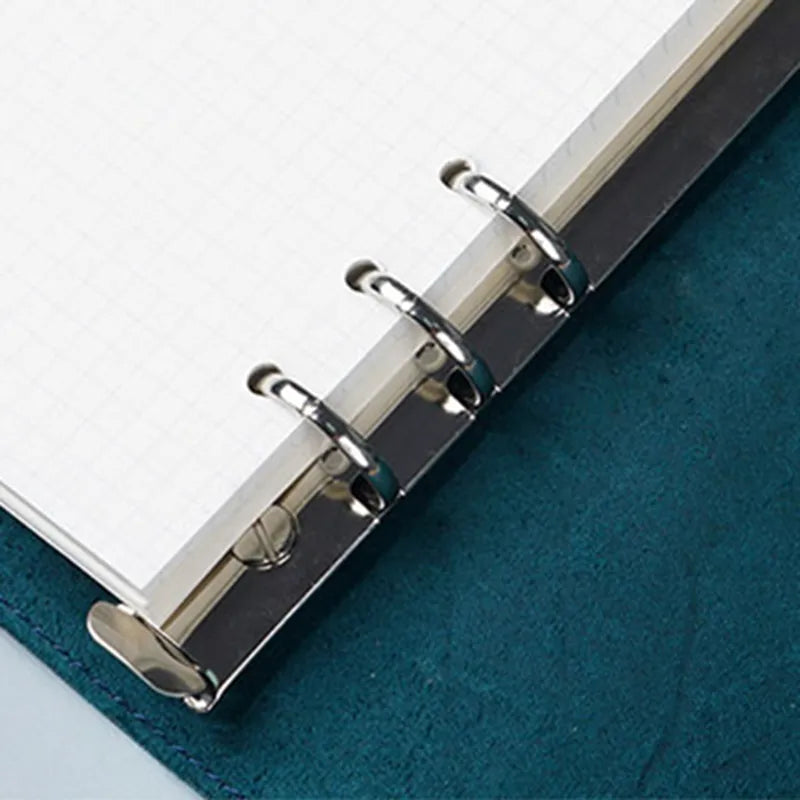 Moterm A6 Size Metal Spiral Rings Binder Clip