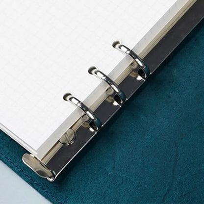 Moterm A6 Size Metal Spiral Rings Binder Clip