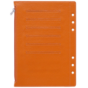 Moterm Zipper Flyleaf for A5 Size Ring Planner