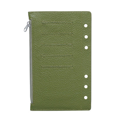 Moterm Zipper Flyleaf for Personal Size Ring Planner