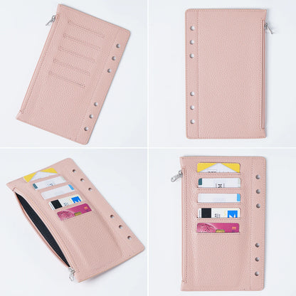 Moterm Zipper Flyleaf for Personal Size Ring Planner