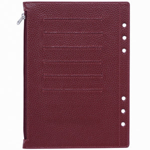 Moterm Zipper Flyleaf for A5 Size Ring Planner