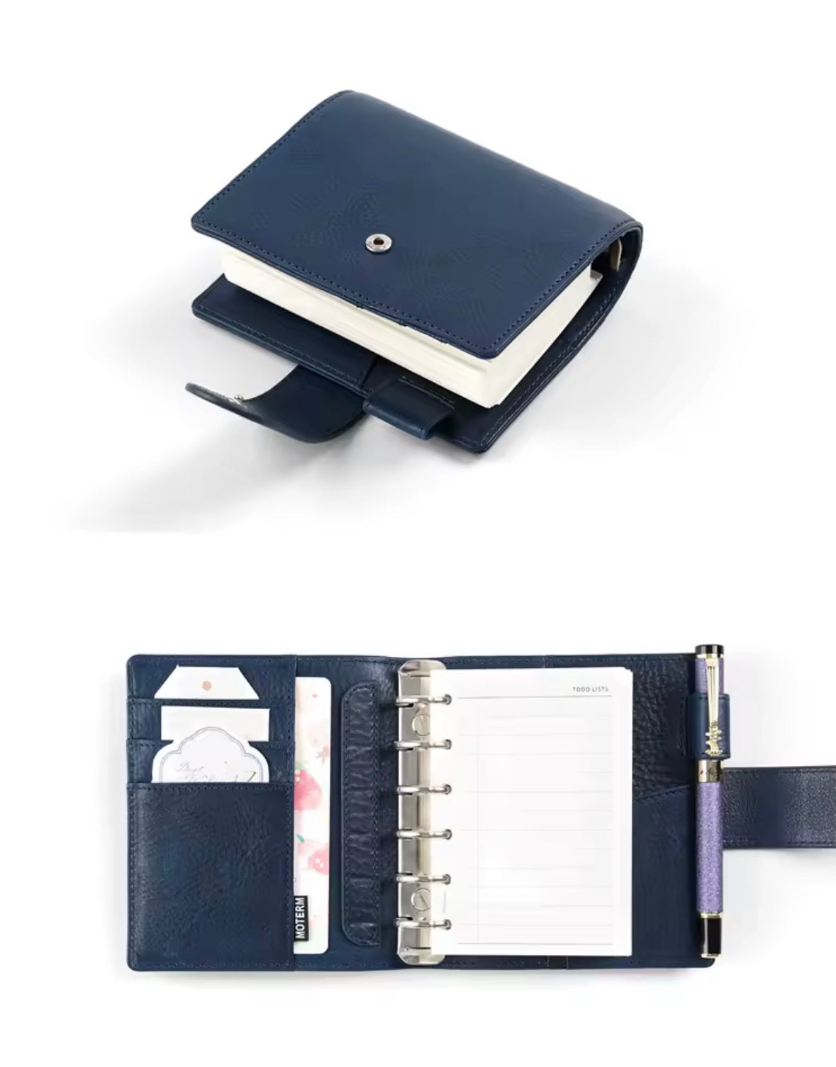 Moterm Pocket/A7 Elite Vegetable Tanned Leather 25mm Rings Planner