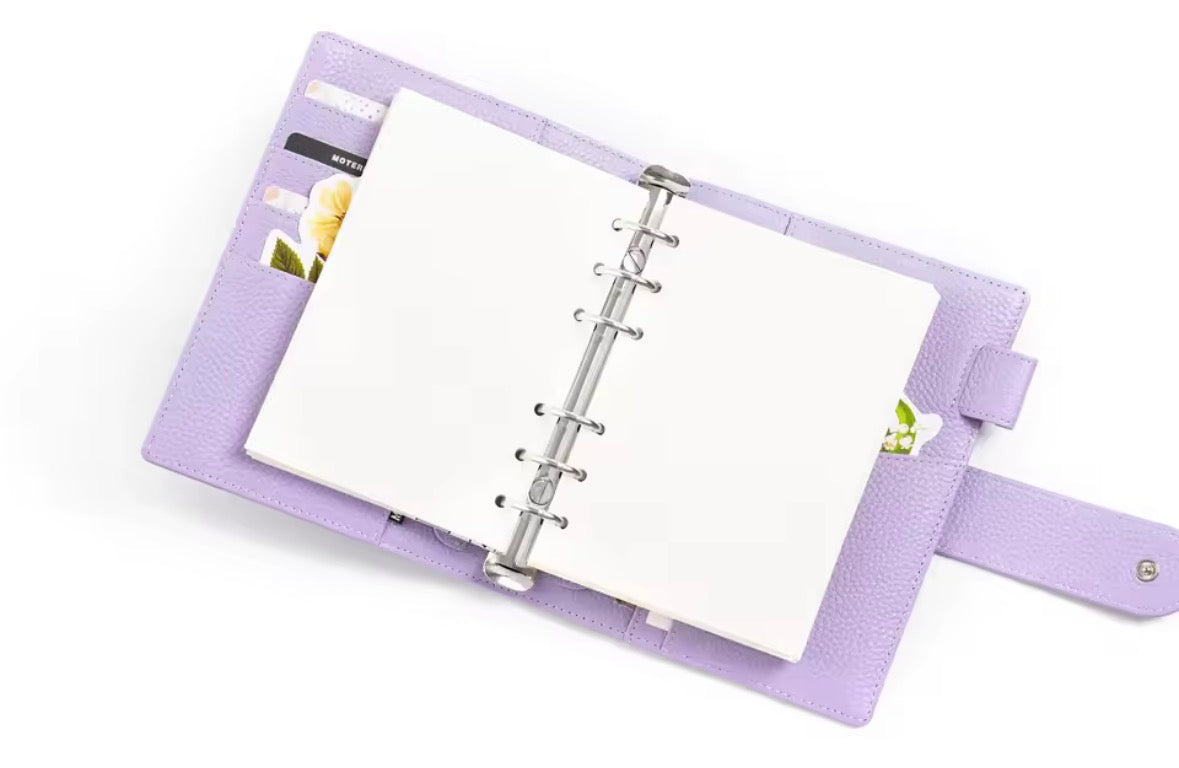 Moterm A6 25mm Pebbled Grain Elite Rings Planner