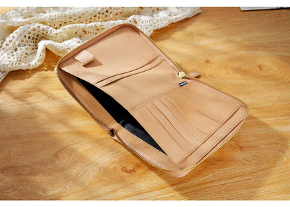 A6 full grain vegetable zip cover