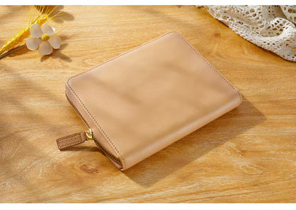 A6 full grain vegetable zip cover