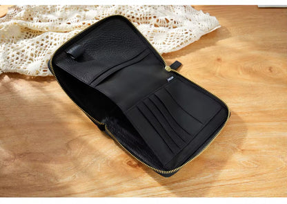 A6 full grain vegetable zip cover