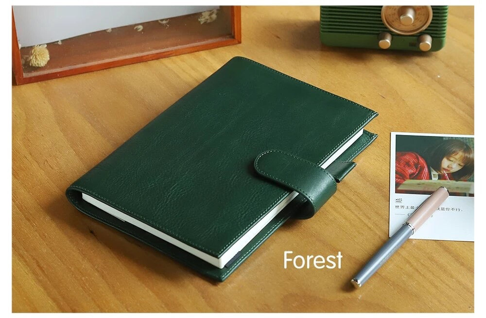 Moterm A5 Full Grain Vegetable Tanned leather Cover