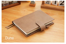 Load image into Gallery viewer, Moterm A5 Full Grain Vegetable Tanned leather Cover