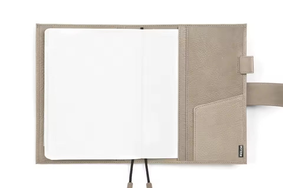 Moterm A5 Full Grain Vegetable Tanned leather Cover
