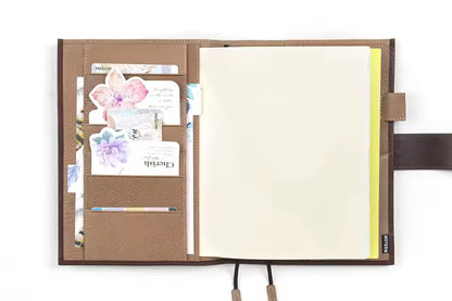 Moterm A5 Full Grain Vegetable Tanned leather Cover