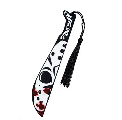 Horror Movie Character Knife Bookmark
