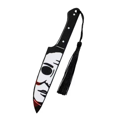 Horror Movie Character Knife Bookmark