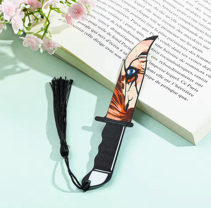 Horror Movie Character Knife Bookmark
