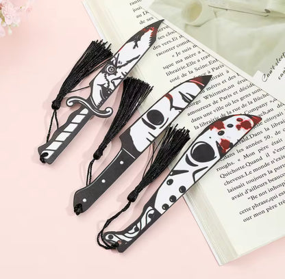 Horror Movie Character Knife Bookmark
