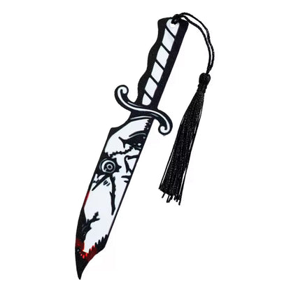 Horror Movie Character Knife Bookmark
