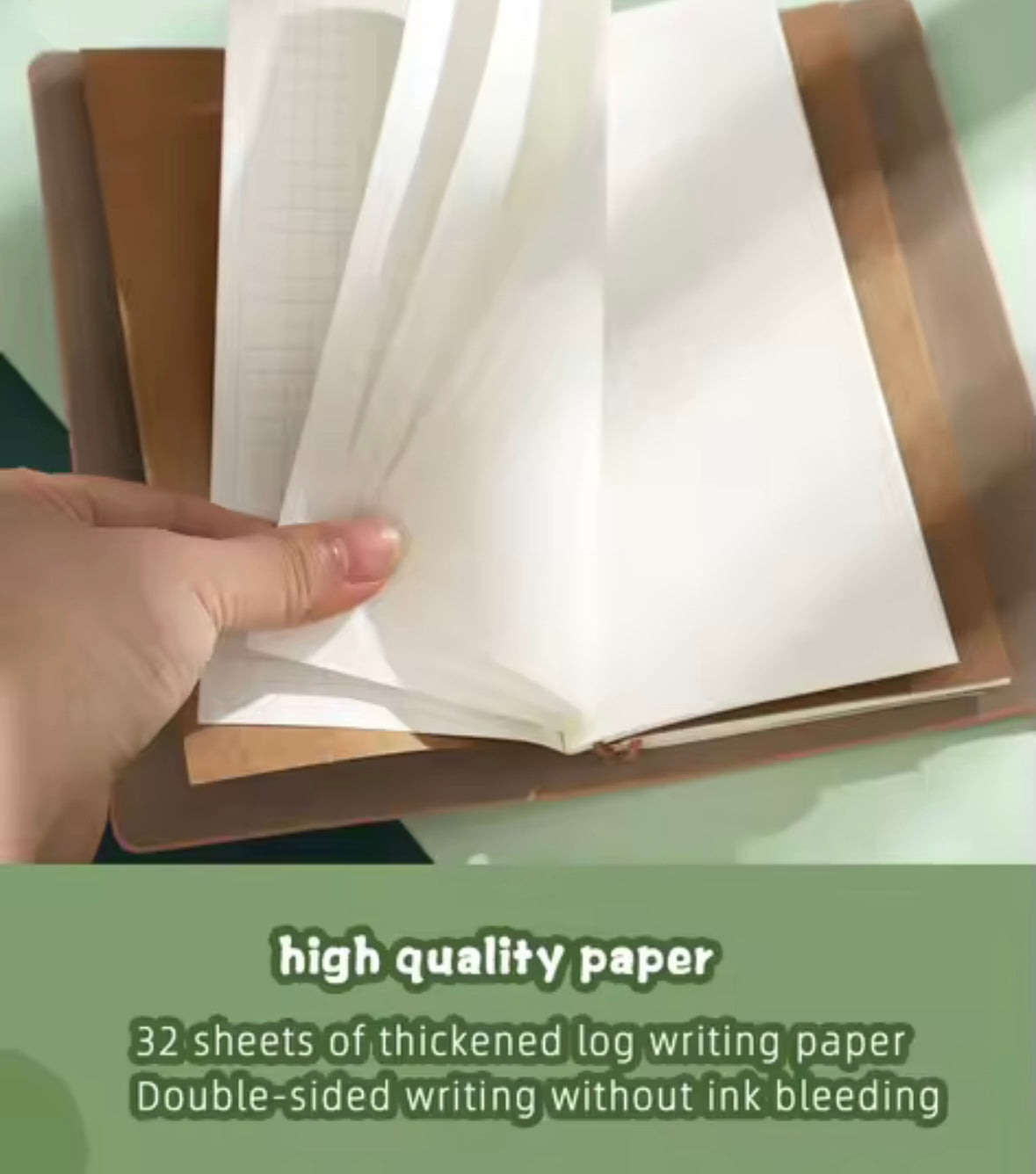 A6 Vintage Embossed Lace Strap Notebook