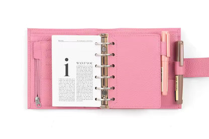 Moterm A7 Pocket 2.0 Litchi Luxe 30mm Rings Planner