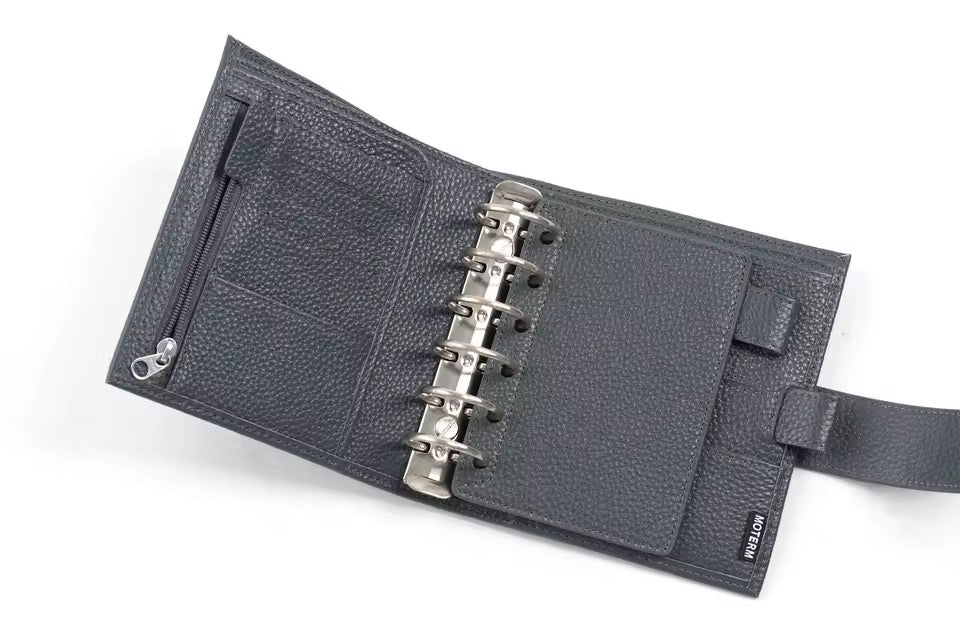 Moterm A7 Pocket 2.0 Litchi Luxe 30mm Rings Planner