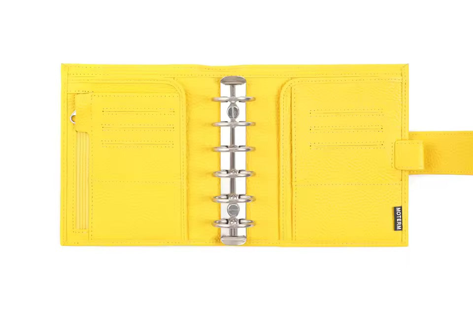 Moterm A7 Pocket 2.0 Litchi Luxe 30mm Rings Planner