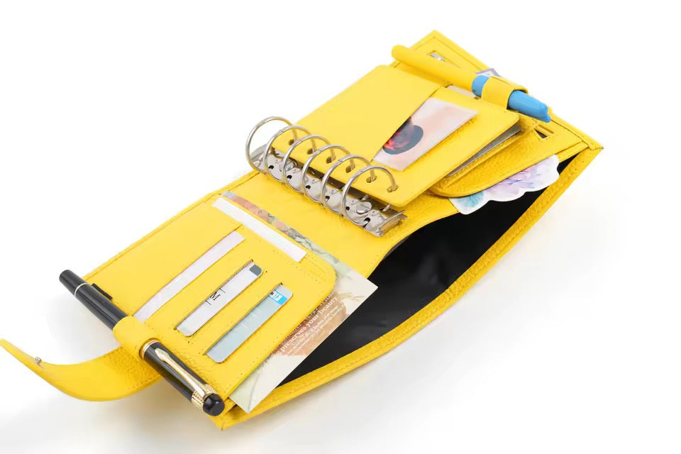 Moterm A7 Pocket 2.0 Litchi Luxe 30mm Rings Planner